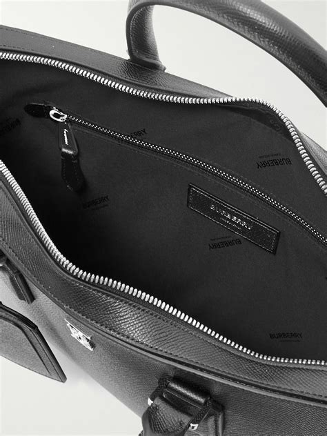 burberry grained leather briefcase|Burberry luxury backpacks.